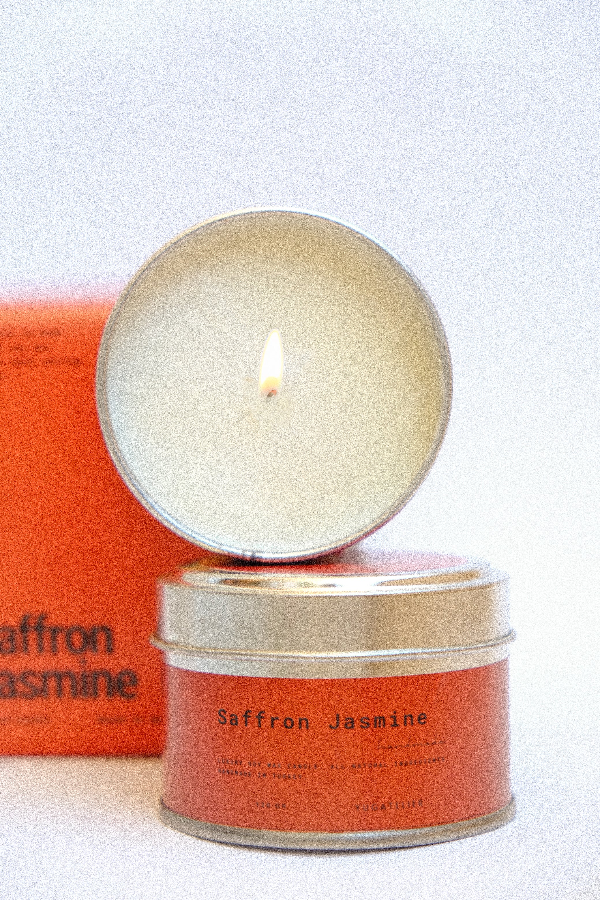 Saffron Jasmine Teneke Soya Mumu